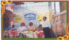 Entrepreneurship Development Programme on food processing